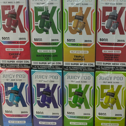 Juicy Pod DL5000 - 20mg - TPD Compliant