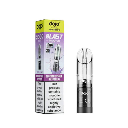 Vaporesso DOJO BLAST 2000 GO Transparent Prefilled POD - 20mg