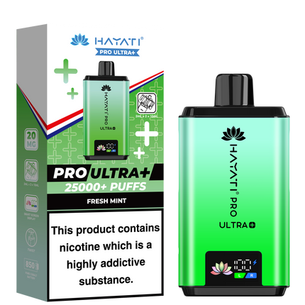 Hayati Pro Ultra Plus 25000 Prefilled Kit - 20mg