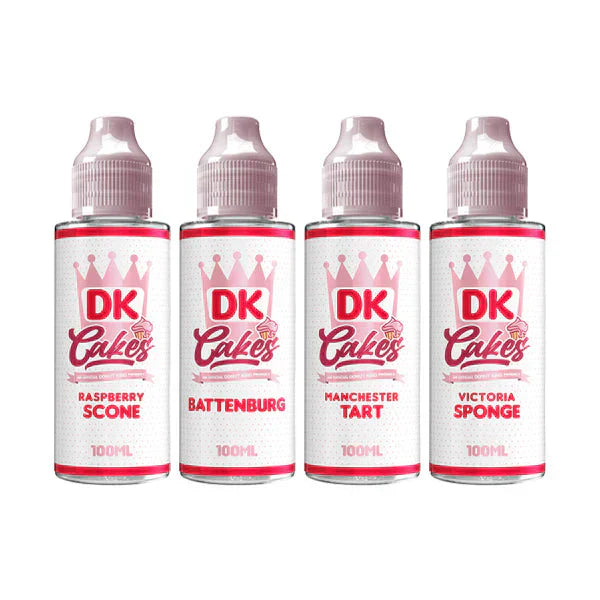 Donut King Cakes - 100ml Shortfill - 0mg