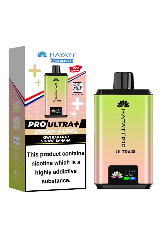 Hayati Pro Ultra Plus 25K Prefilled Kit - 20mg