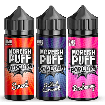 Moreish Puff - Popcorn - 100ml Shortfill - 0mg