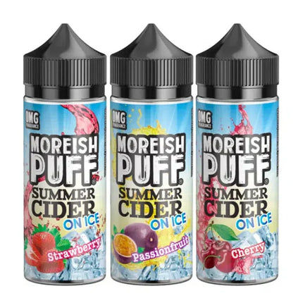 Moreish Puff - Summer Cider On Ice - 100ml Shortfill - 0mg