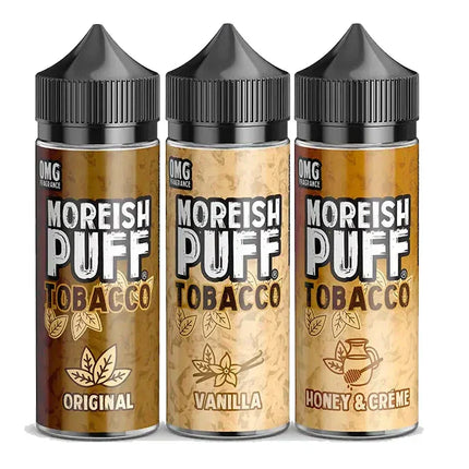Moreish Puff - Tobacco - 100ml Shortfill - 0mg