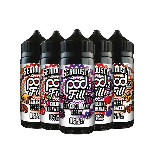 Doozy Vape Seriously Pod Fill X2 - 100ml Shortfill