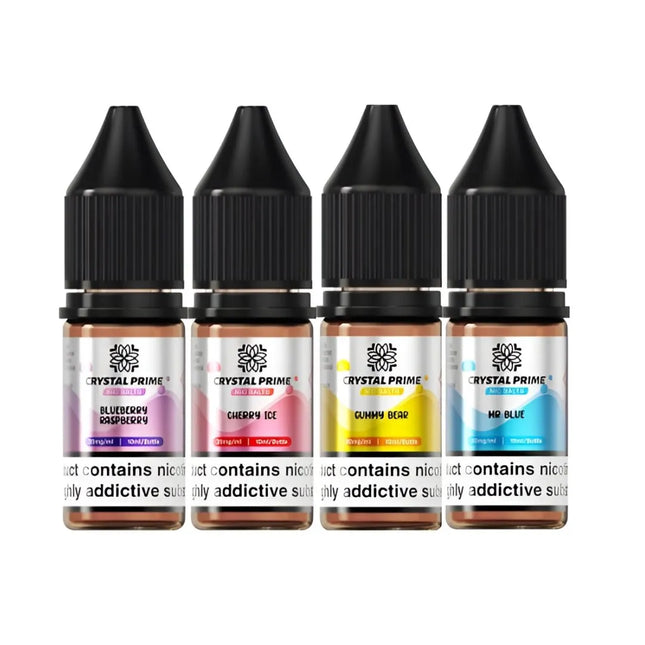 Crystal Prime Nic Salts E-Liquids - 10mg - 10ml