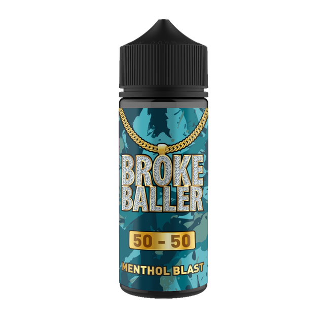 Broke Baller - Menthol Blast 80ml Shortfill E-Liquid