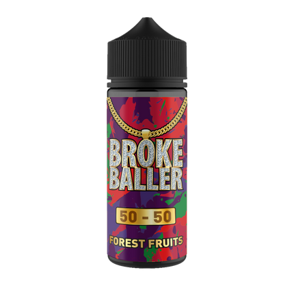 Broke Baller - Forest Fruits 80ml Shortfill E-Liquid