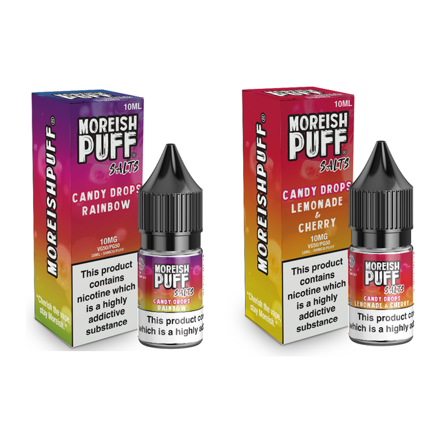 Moreish Puff Salt - Candy Drops - 10mg - 10ml